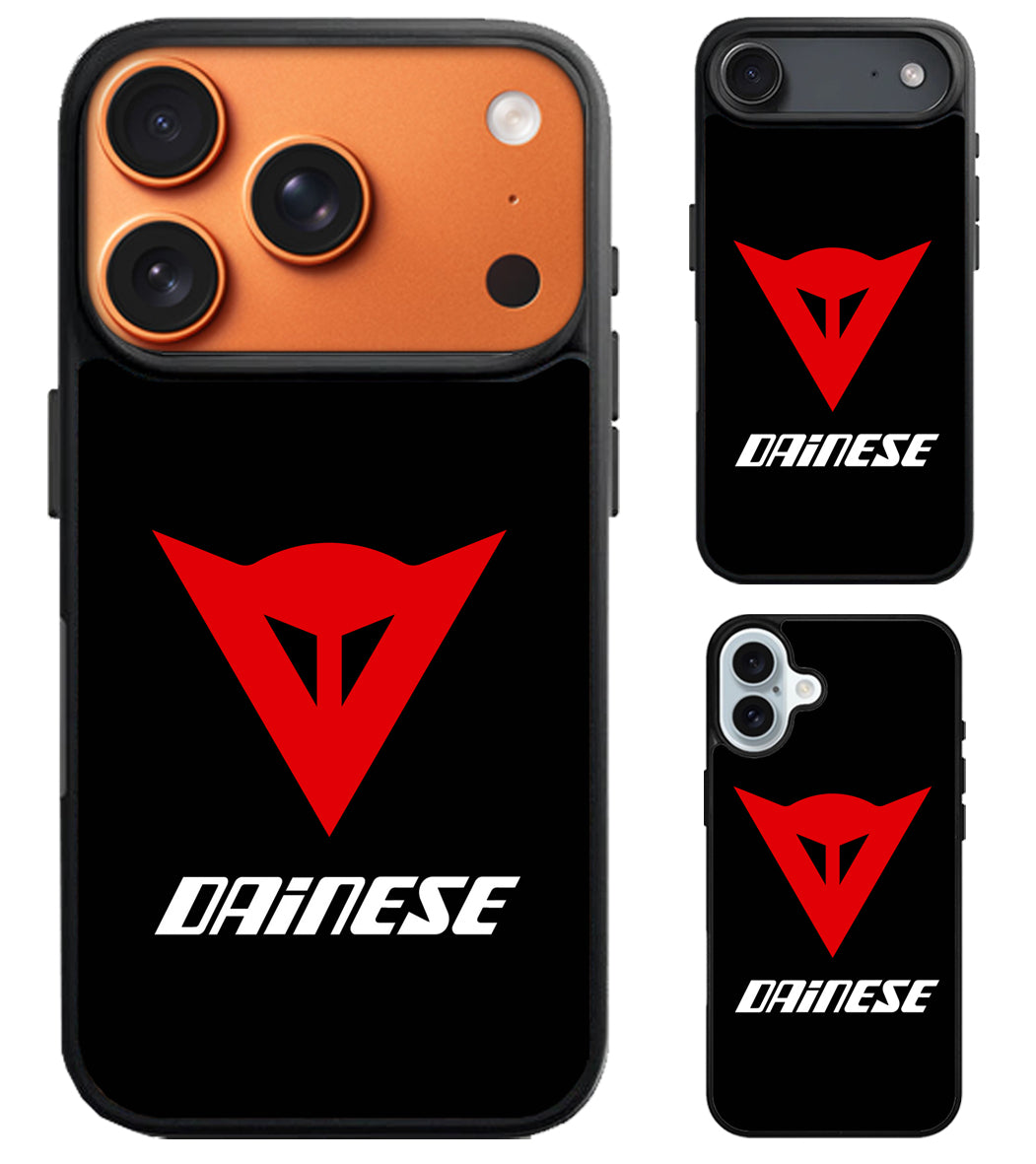Dainese Logo Black iPhone Air | iPhone 17 | 17 Pro | 17 Pro Max Case
