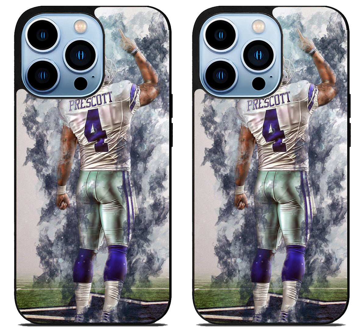 Dak Prescott Dallas Cowboys Artwork iPhone 15 Pro | iPhone 15 Pro Max Case