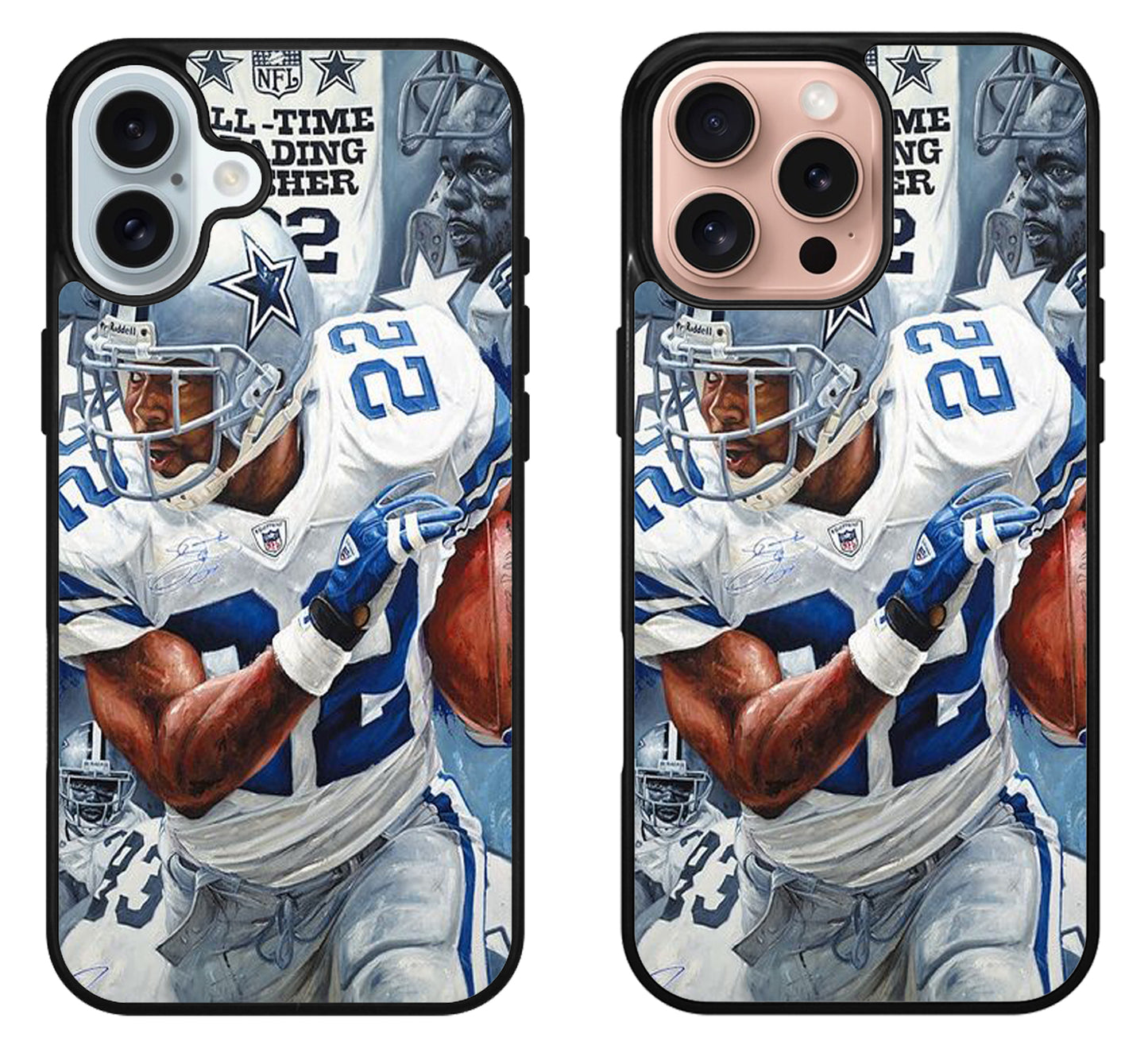 Dallas Cowboys Emmitt Smith iPhone 16 | 16 Plus | 16 Pro | 16 Pro Max Case