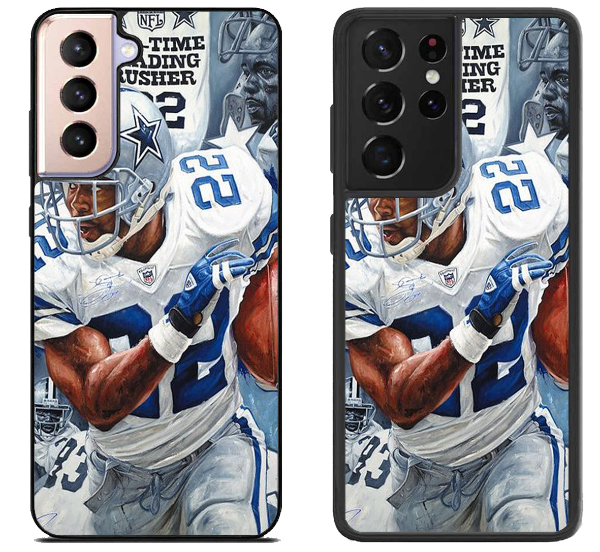 Dallas Cowboys Emmitt Smith Samsung Galaxy S21 | S21 FE | S21+ | S21 Ultra Case