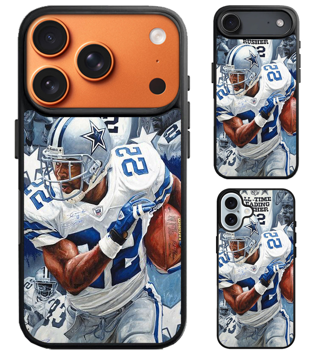Dallas Cowboys Emmitt Smith iPhone Air | iPhone 17 | 17 Pro | 17 Pro Max Case