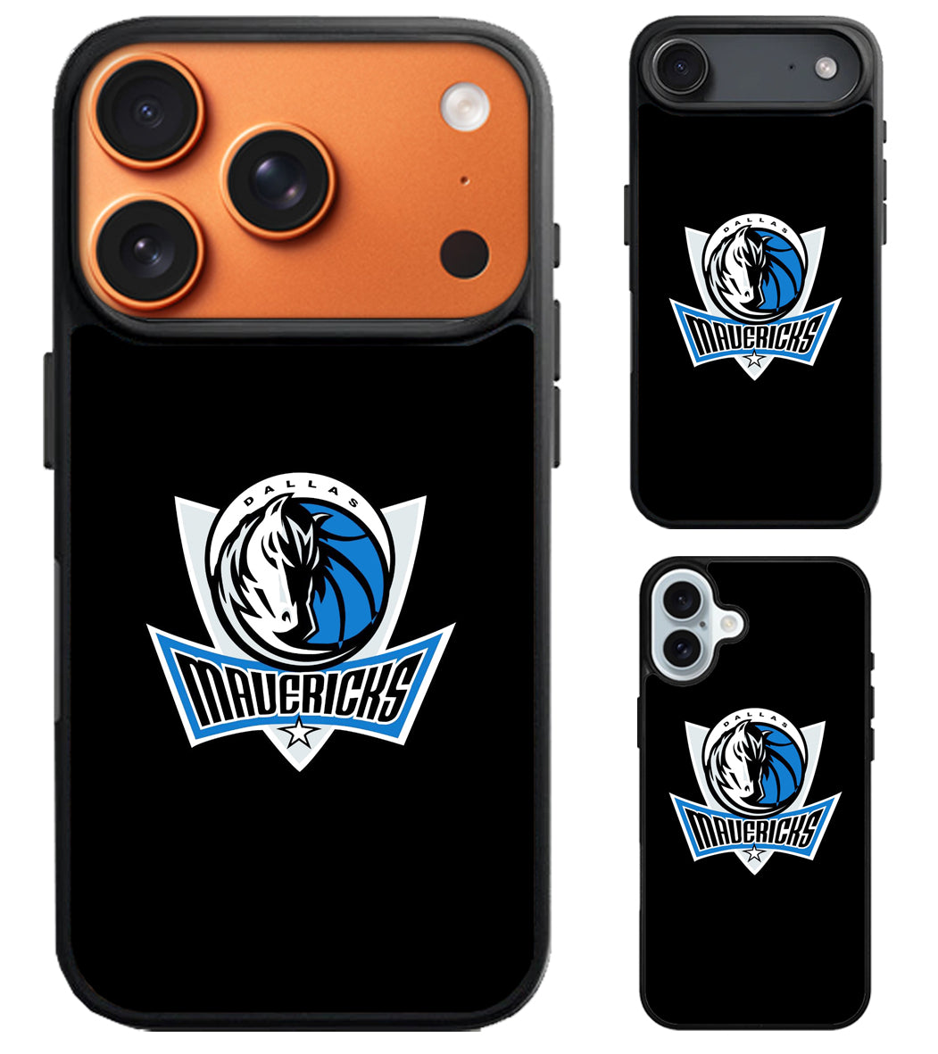 Dallas Mavericks Black iPhone Air | iPhone 17 | 17 Pro | 17 Pro Max Case