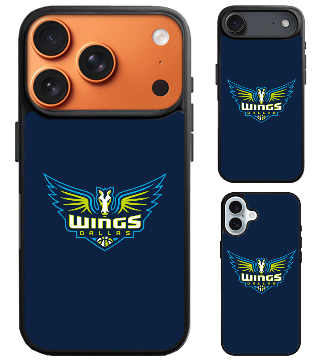 Dallas Wings Logo iPhone Air | iPhone 17 | 17 Pro | 17 Pro Max Case