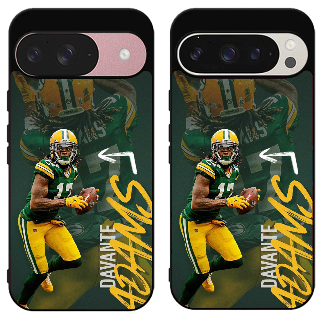 Davante Adams Background Google Pixel 9 | 9 Pro | 9 Pro XL Case