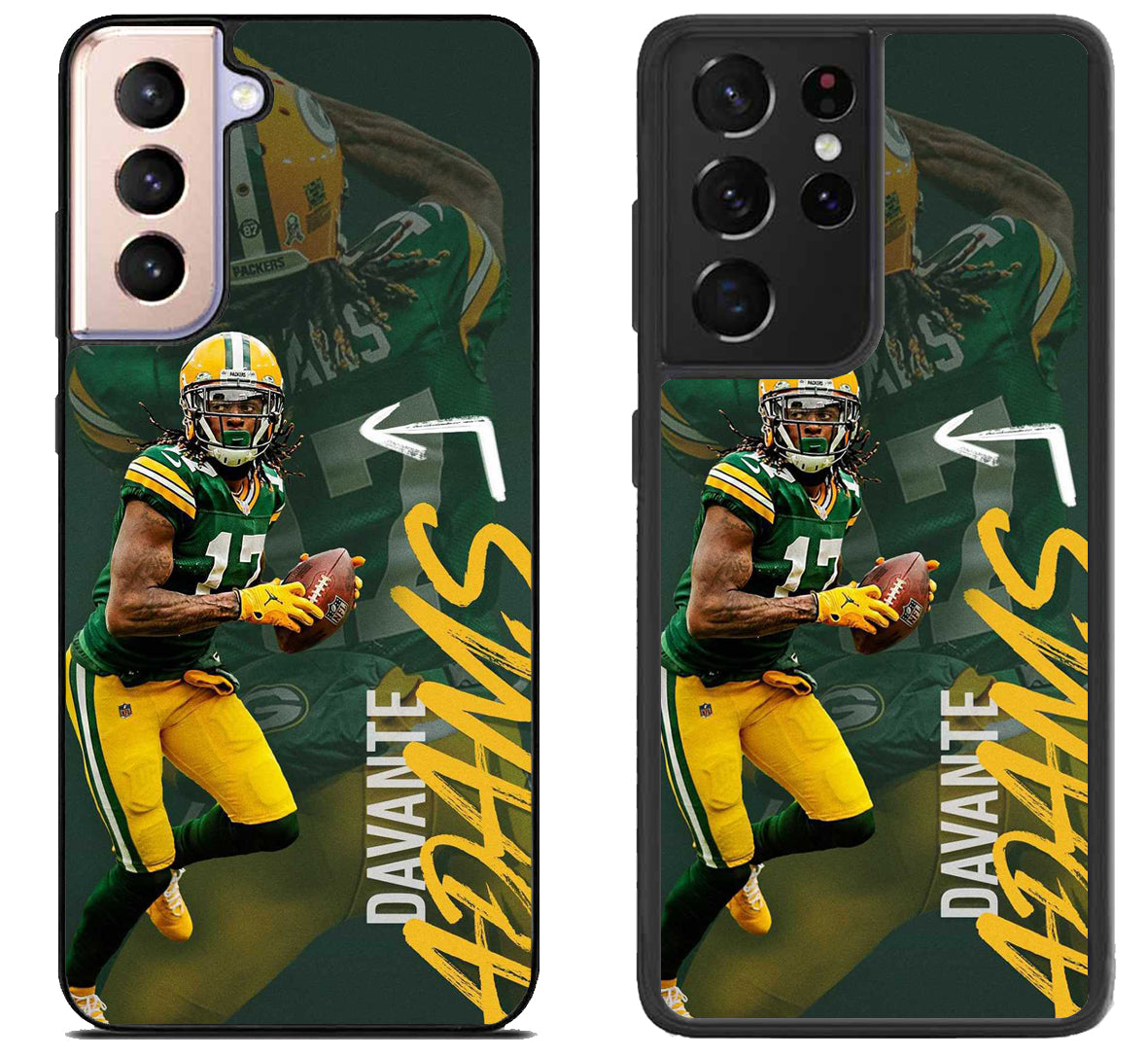 Davante Adams Background Samsung Galaxy S21 | S21 FE | S21+ | S21 Ultra Case