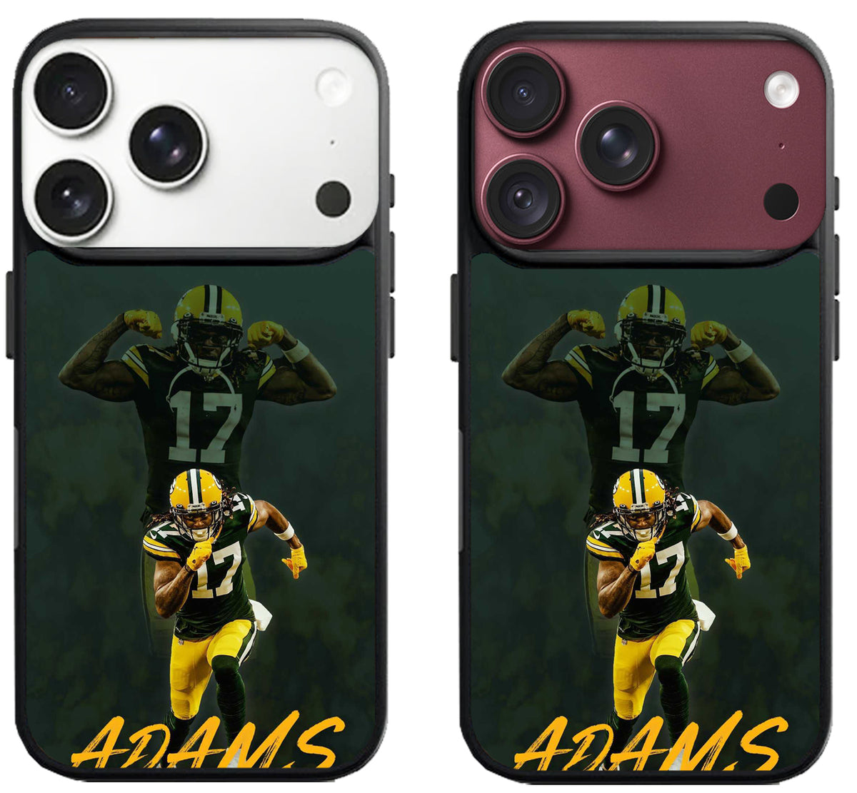 Davante Adams Green Bay Packers Wallpaper iPhone 18 Pro | 18 Pro Max Case