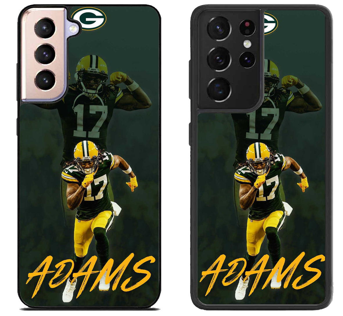 Davante Adams Green Bay Packers Samsung Galaxy S21 | S21 FE | S21+ | S21 Ultra Case