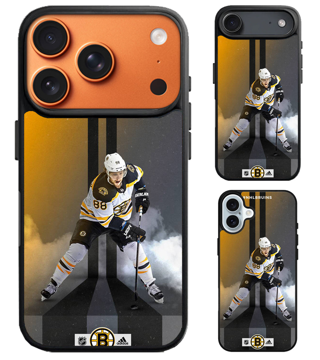David Pastrnak NHL Boston Bruins iPhone Air | iPhone 17 | 17 Pro | 17 Pro Max Case