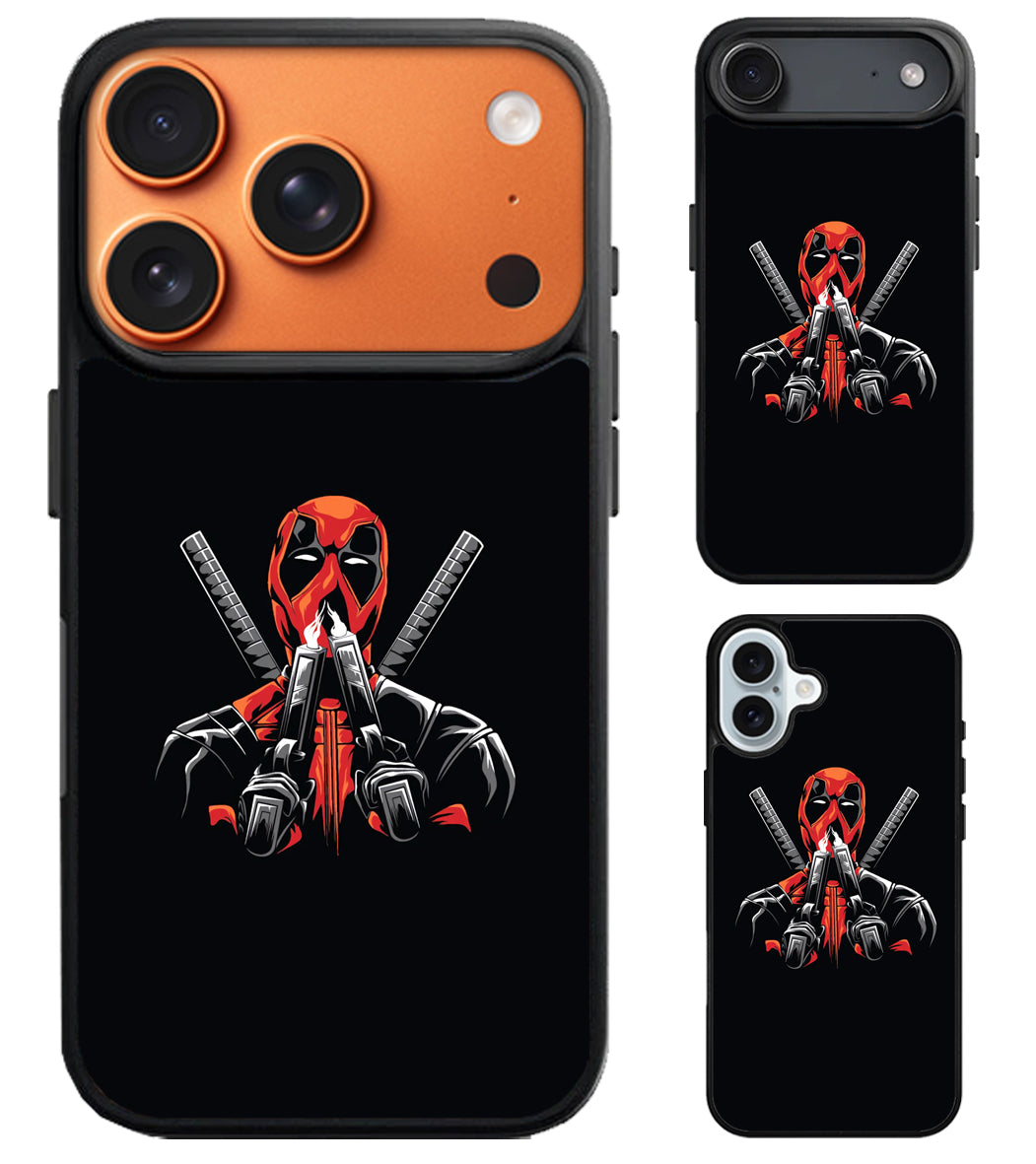 Deadpool Black iPhone Air | iPhone 17 | 17 Pro | 17 Pro Max Case