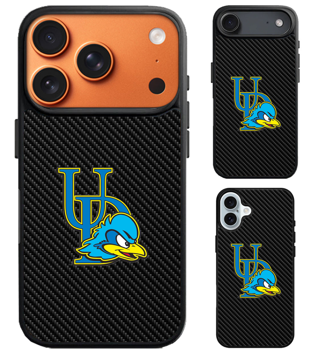 Delaware Fightin' Blue Hens Carbon iPhone Air | iPhone 17 | 17 Pro | 17 Pro Max Case
