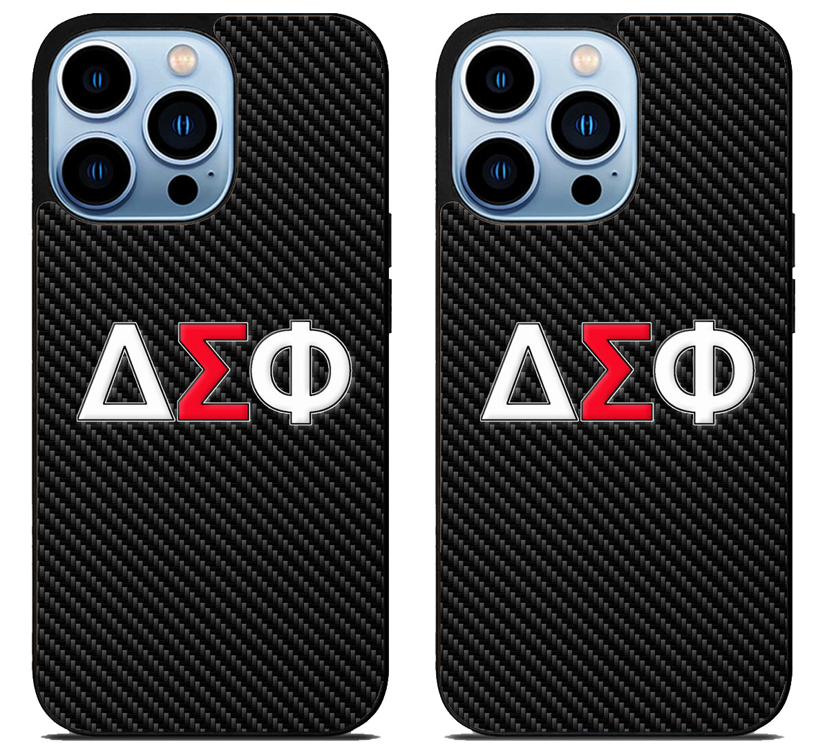 Delta Sigma Phi Carbon iPhone 15 Pro | iPhone 15 Pro Max Case