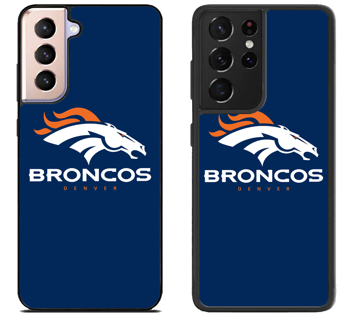 Denver Broncos Logo Blue Samsung Galaxy S21 | S21 FE | S21+ | S21 Ultra Case