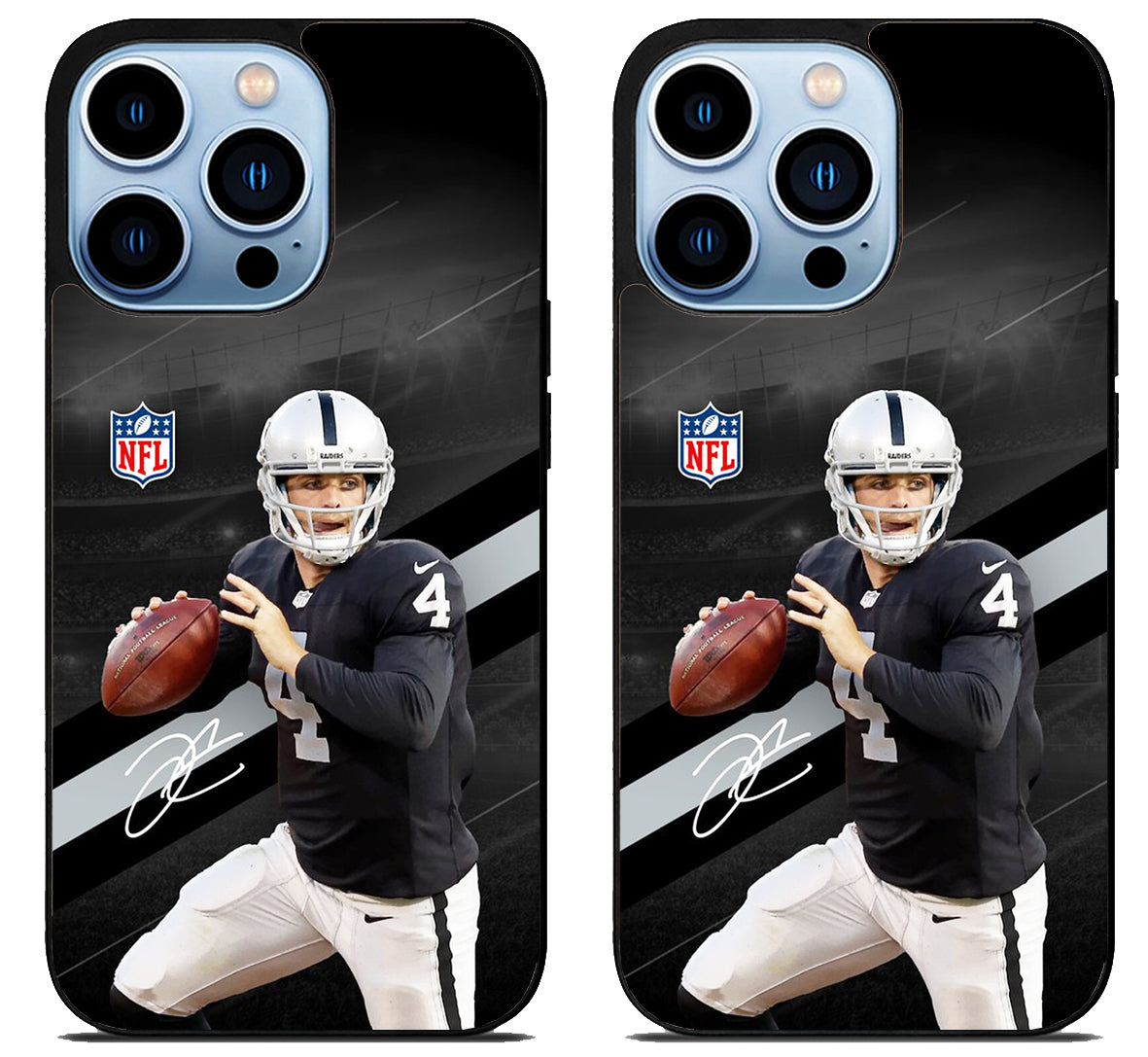 Derek Carr Las Vegas Raiders NFL iPhone 15 Pro | iPhone 15 Pro Max Case