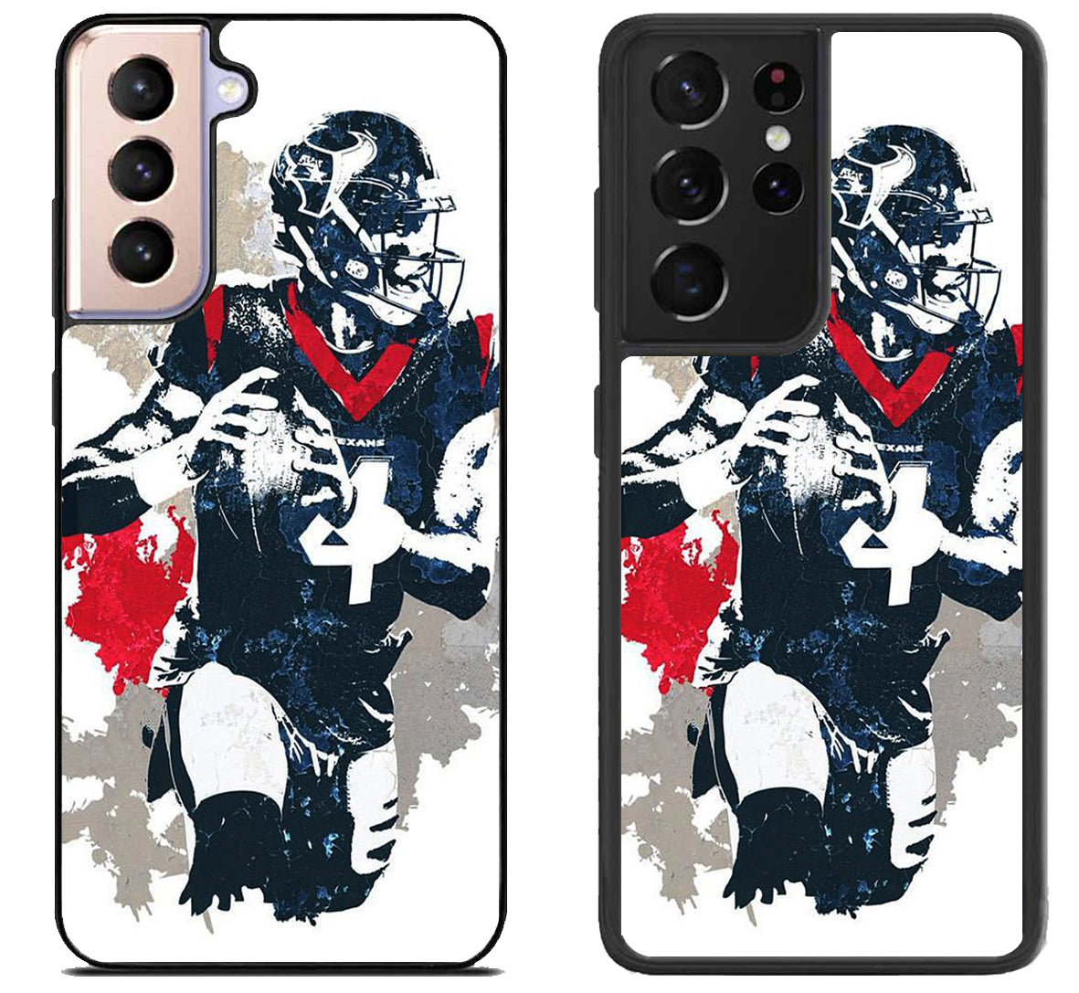 Deshaun watson Texans Artwork Samsung Galaxy S21 | S21 FE | S21+ | S21 Ultra Case