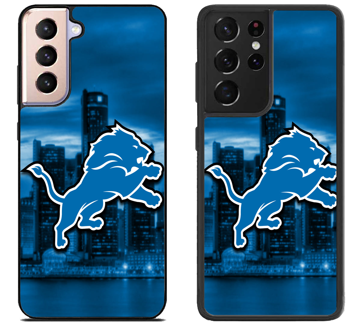 Detroit Lions Background Samsung Galaxy S21 | S21 FE | S21+ | S21 Ultra Case