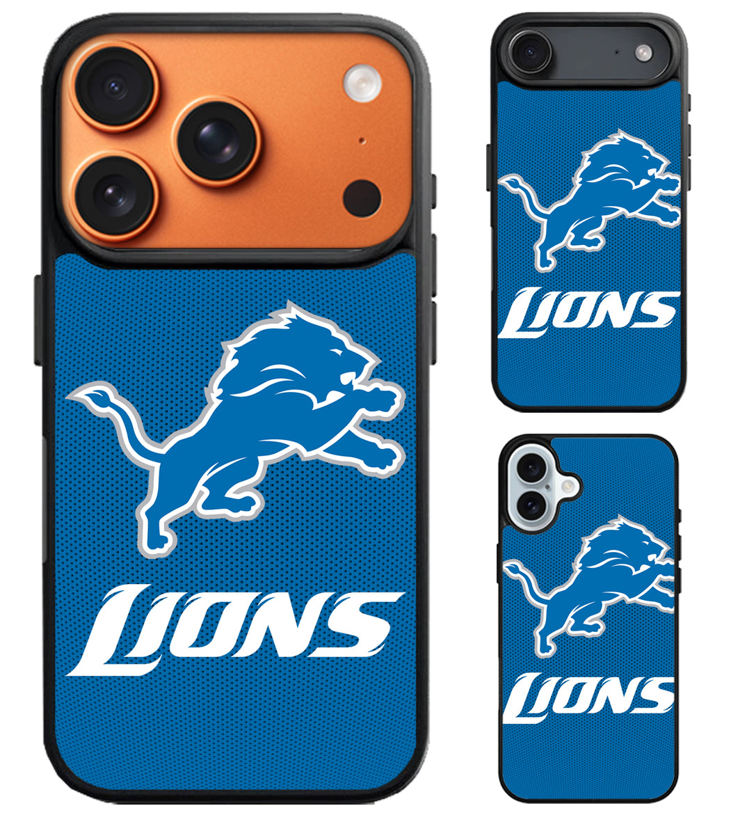Detroit Lions Football Logo iPhone Air | iPhone 17 | 17 Pro | 17 Pro Max Case