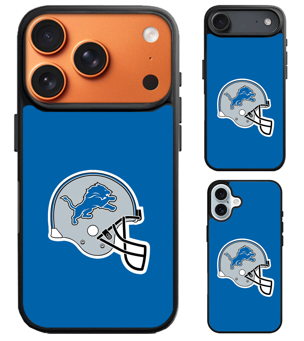 Detroit Lions Football iPhone Air | iPhone 17 | 17 Pro | 17 Pro Max Case