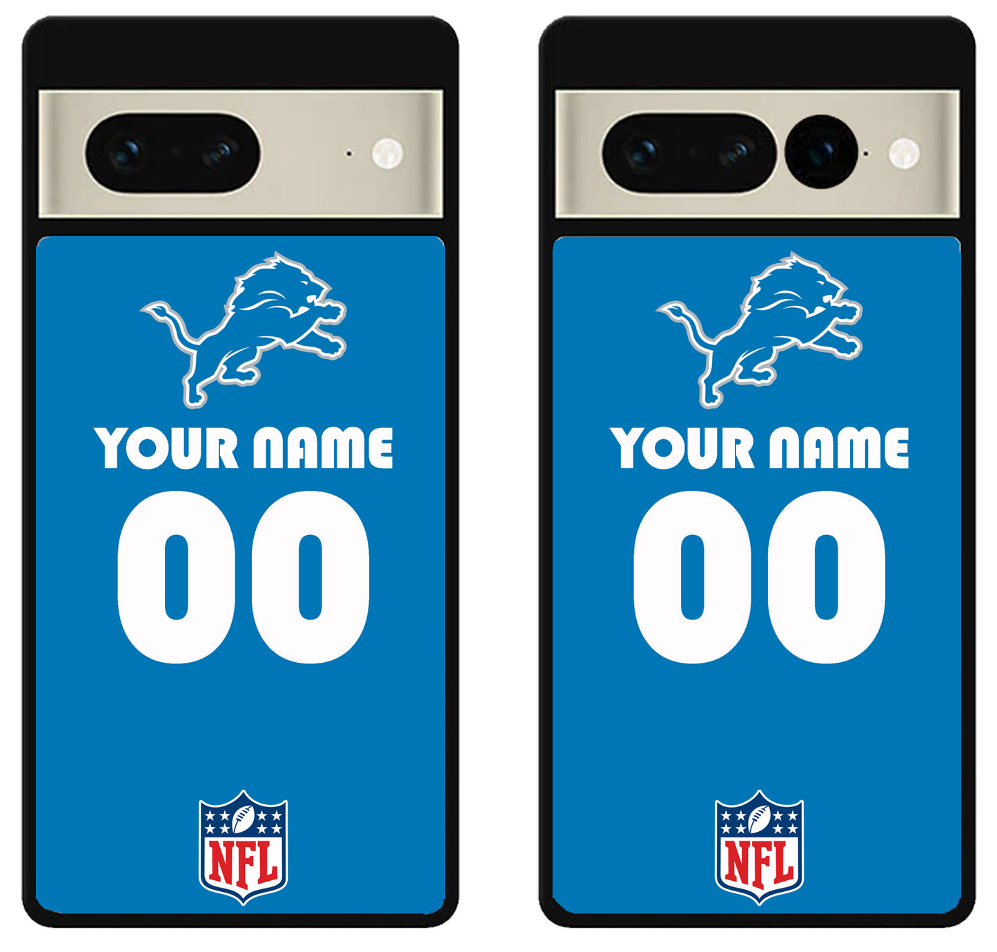 Custom Personalized Detroit Lions NFL Google Pixel 7 | 7 Pro Case