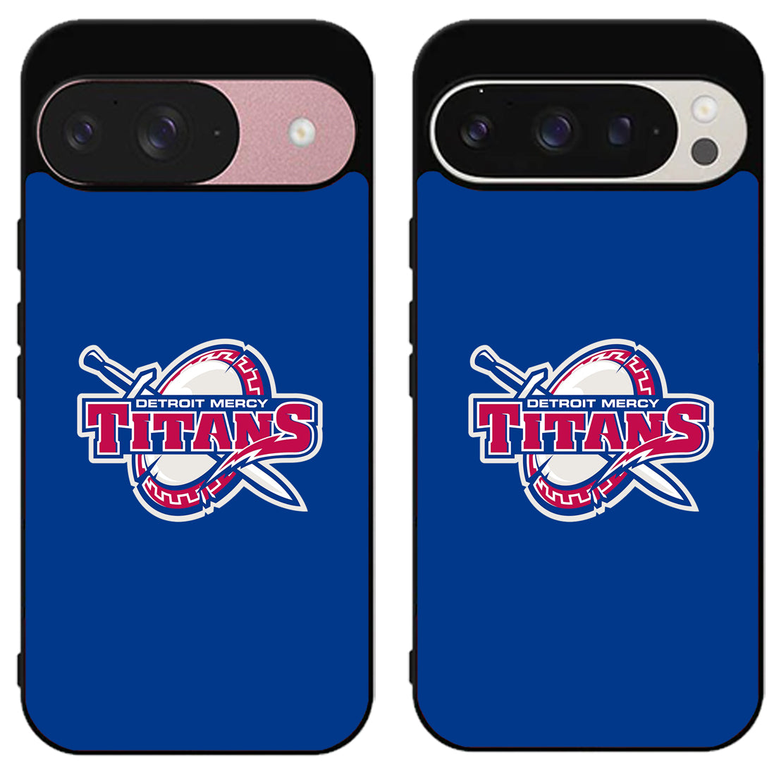 Detroit Mercy Titans Blue Google Pixel 9 | 9 Pro | 9 Pro XL Case