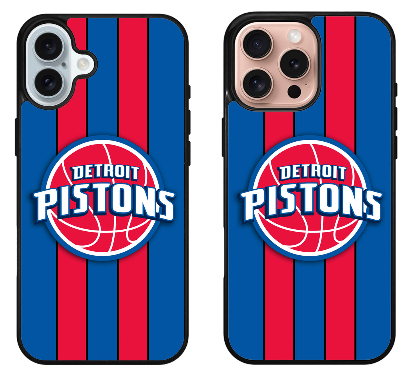 Detroit Pistons Stripe iPhone 16 | 16 Plus | 16 Pro | 16 Pro Max Case
