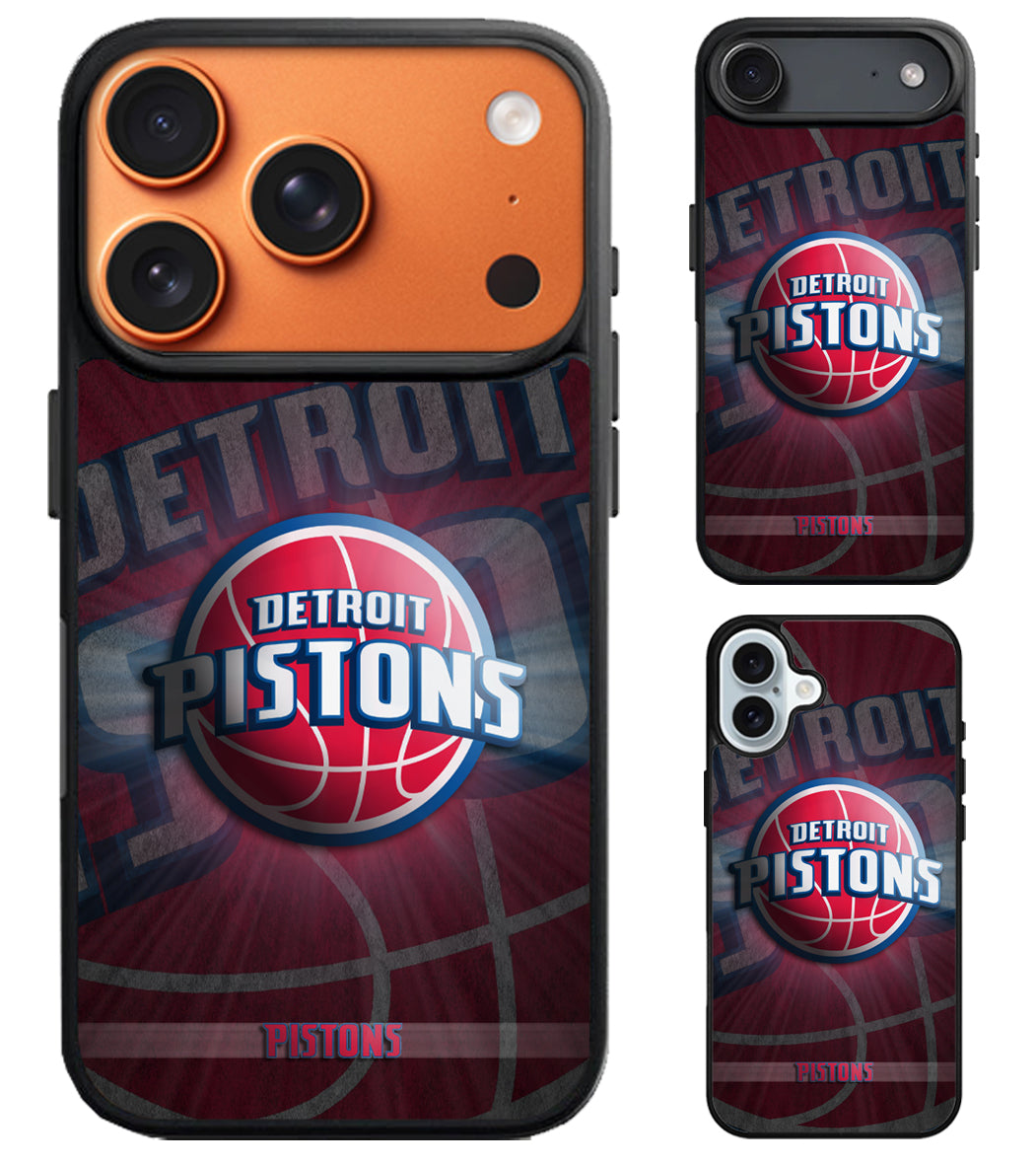 Detroit Pistons iPhone Air | iPhone 17 | 17 Pro | 17 Pro Max Case