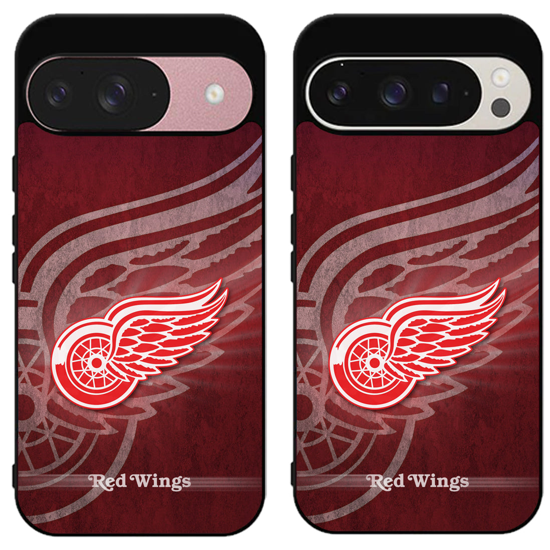 Detroit Red Wings Background Google Pixel 9 | 9 Pro | 9 Pro XL Case
