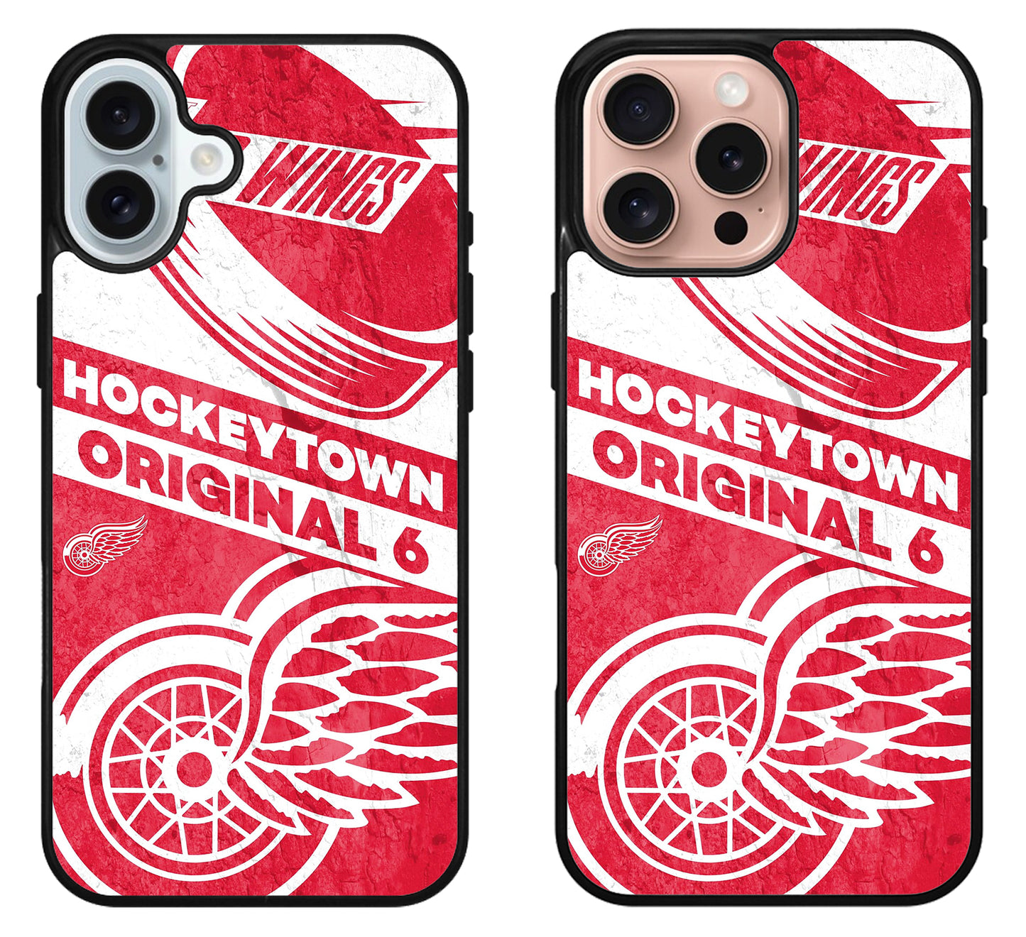 Detroit Red Wings Hockeytown iPhone 16 | 16 Plus | 16 Pro | 16 Pro Max Case