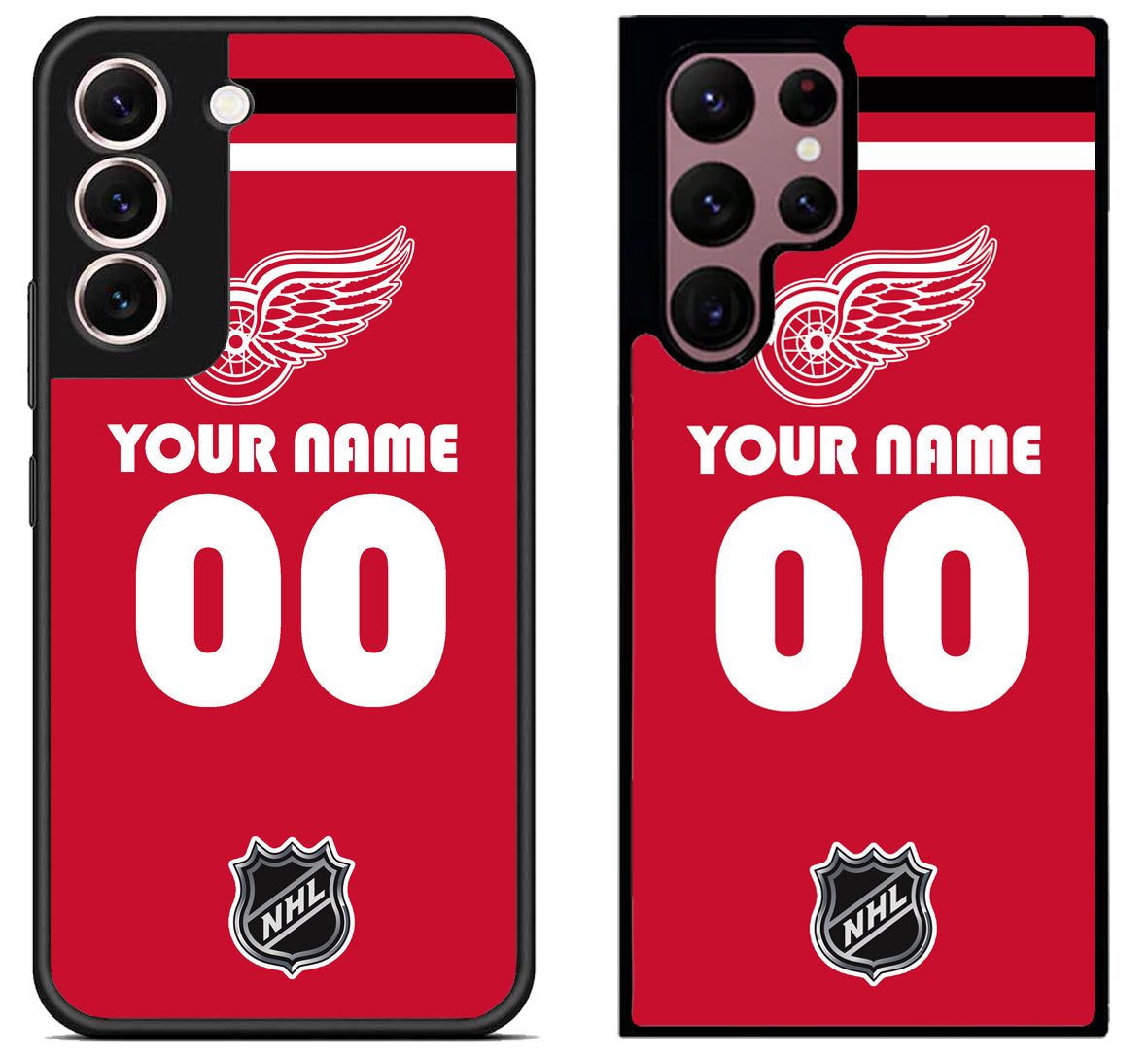 Custom Personalized Detroit Red Wings NHL Samsung Galaxy S22 | S22+ | S22 Ultra Case