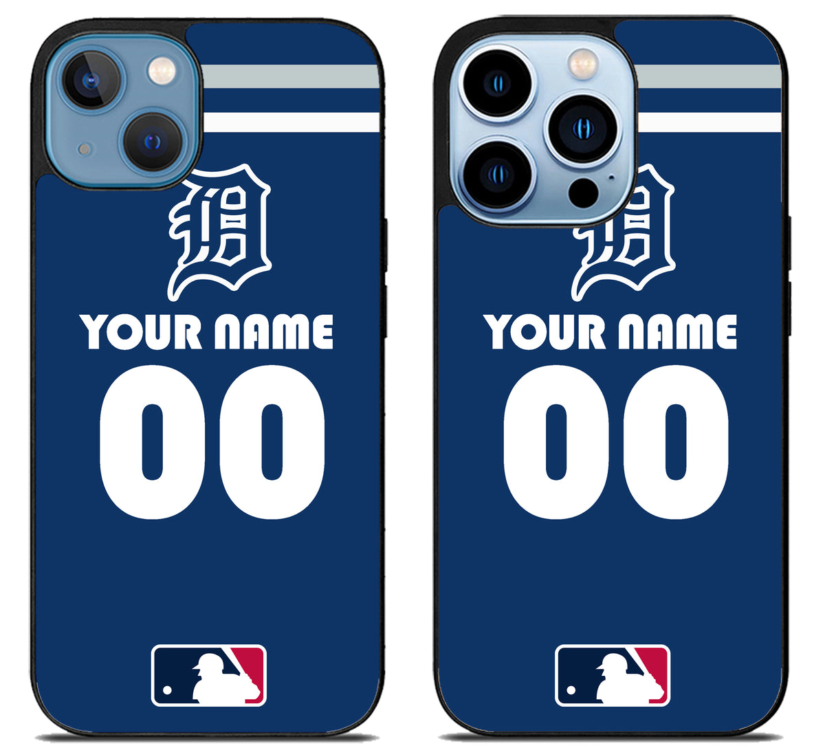 Custom Personalized Detroit Tigers MLB iPhone 13 | 13 Mini | 13 Pro | 13 Pro Max Case
