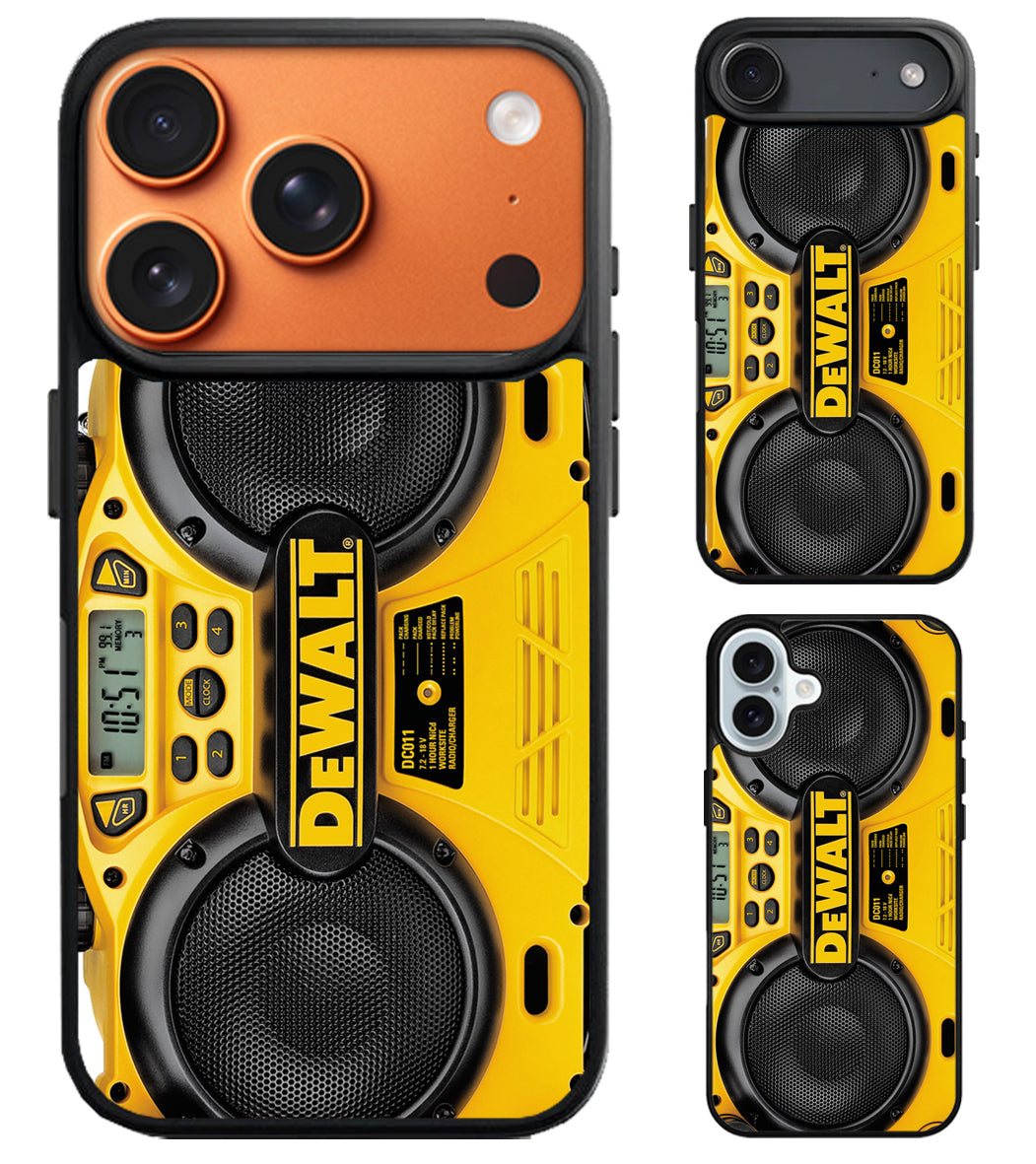 Dewalt Workside Radio iPhone Air | iPhone 17 | 17 Pro | 17 Pro Max Case