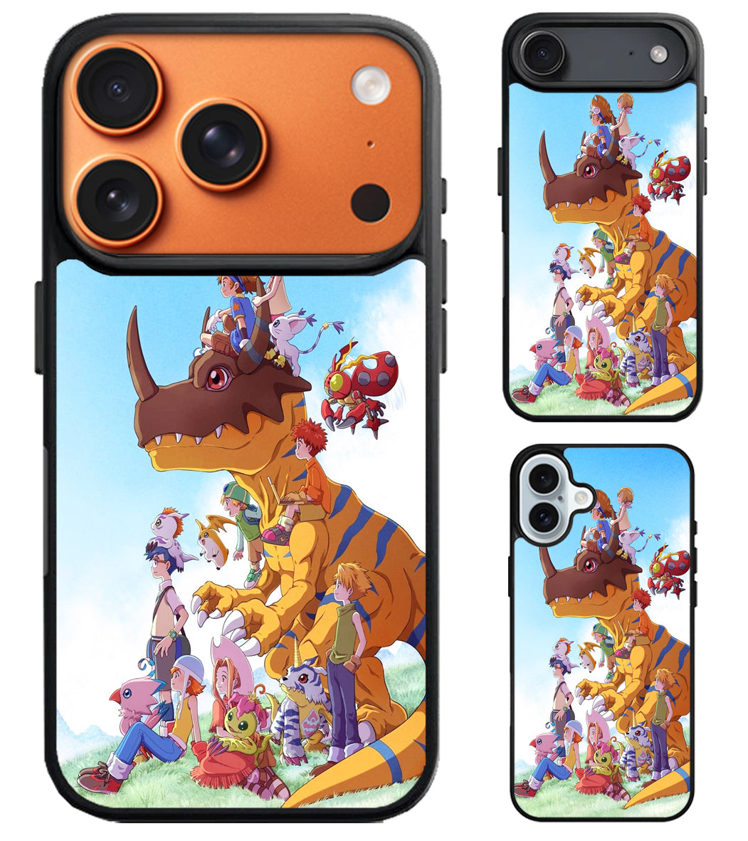 Digimon Cover iPhone Air | iPhone 17 | 17 Pro | 17 Pro Max Case