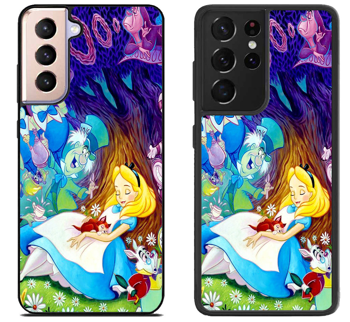 Disney Alice in Wonderland Samsung Galaxy S21 | S21 FE | S21+ | S21 Ultra Case