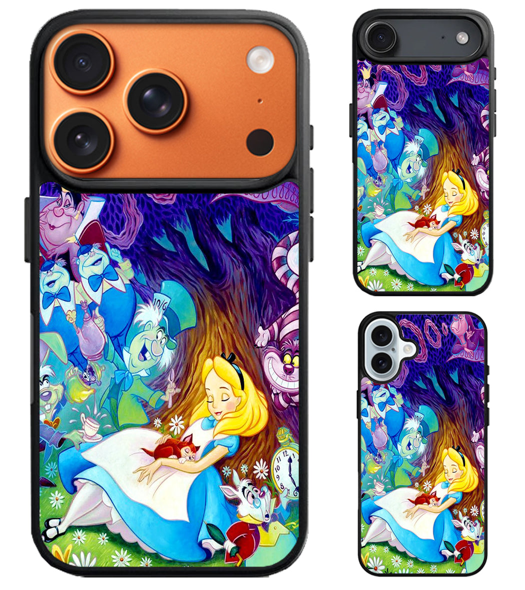 Disney Alice in Wonderland iPhone Air | iPhone 17 | 17 Pro | 17 Pro Max Case