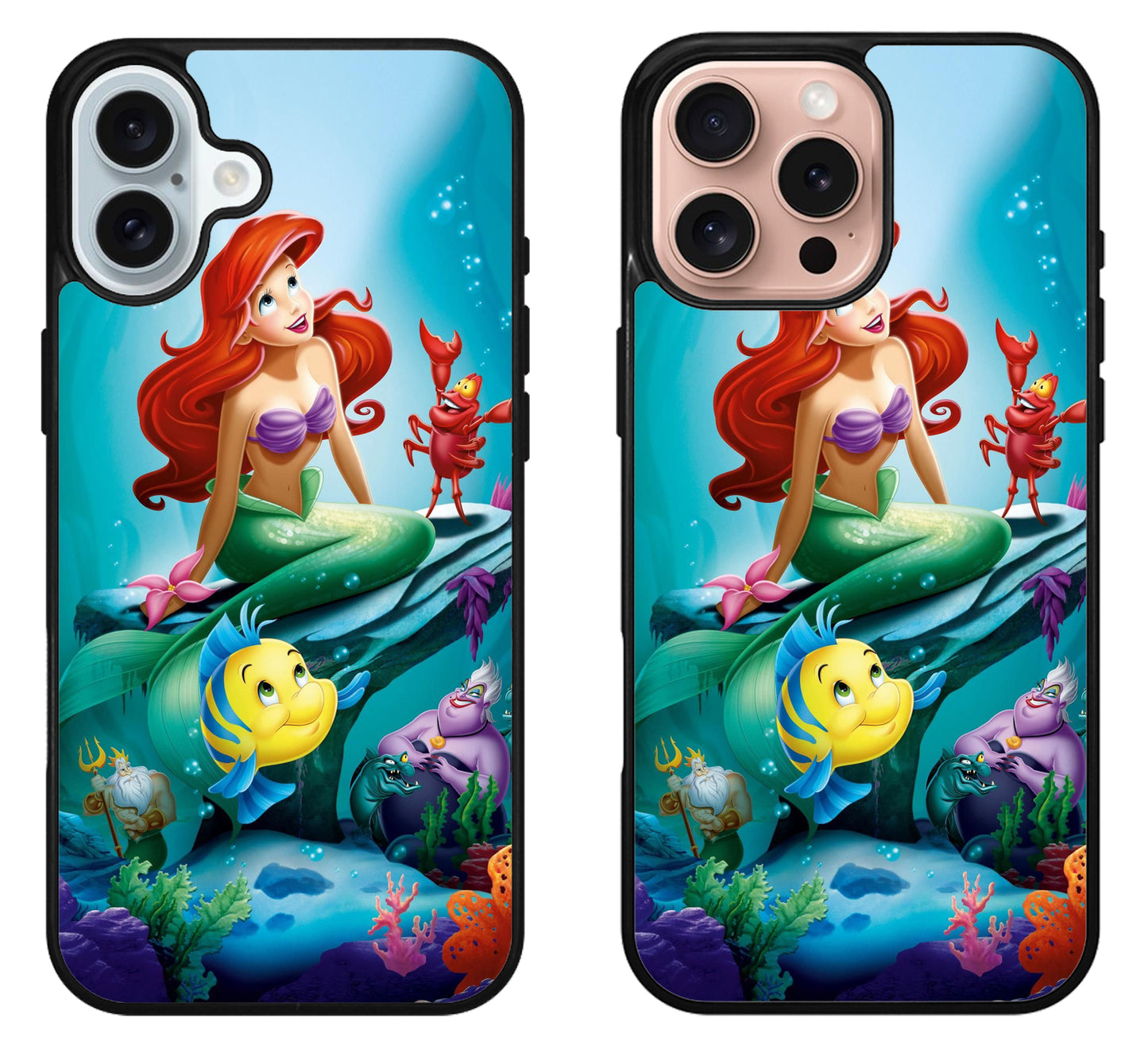 Disney Princess Ariel The Little Mermaid iPhone 16 | 16 Plus | 16 Pro | 16 Pro Max Case