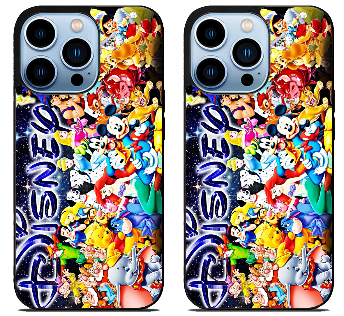 Disney all characters Wallpaper iPhone 15 Pro | iPhone 15 Pro Max Case