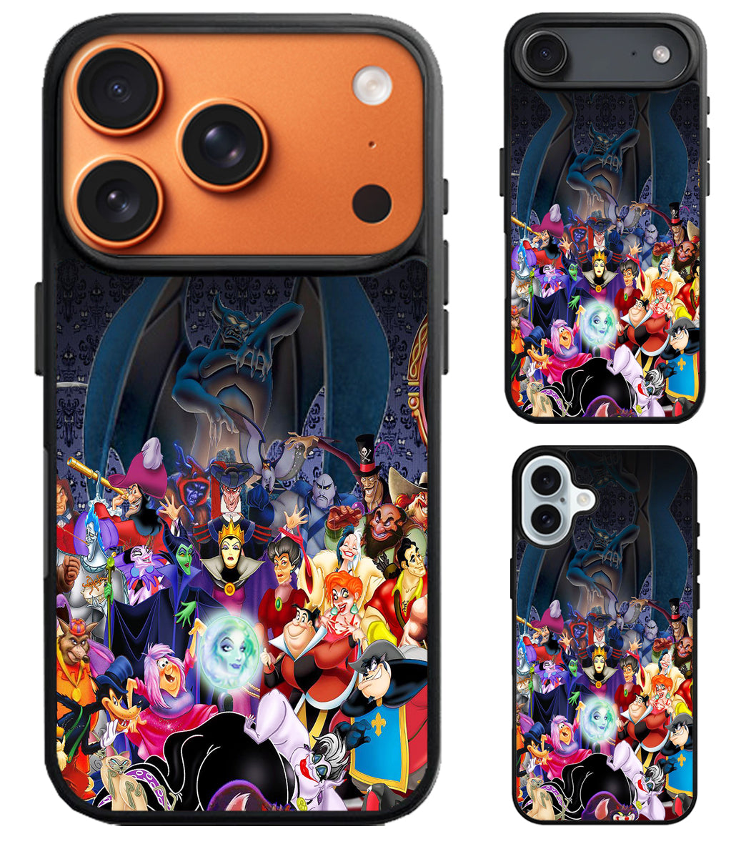 Disney villains Wallpaper iPhone Air | iPhone 17 | 17 Pro | 17 Pro Max Case