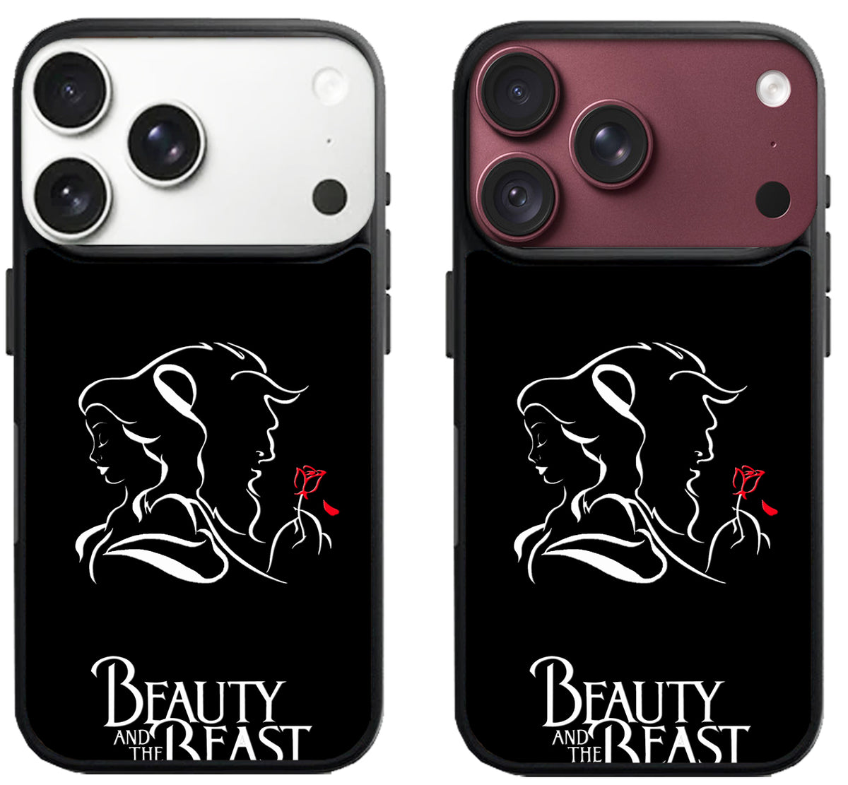 Disney Beauty And The Beast Black iPhone 18 Pro | 18 Pro Max Case