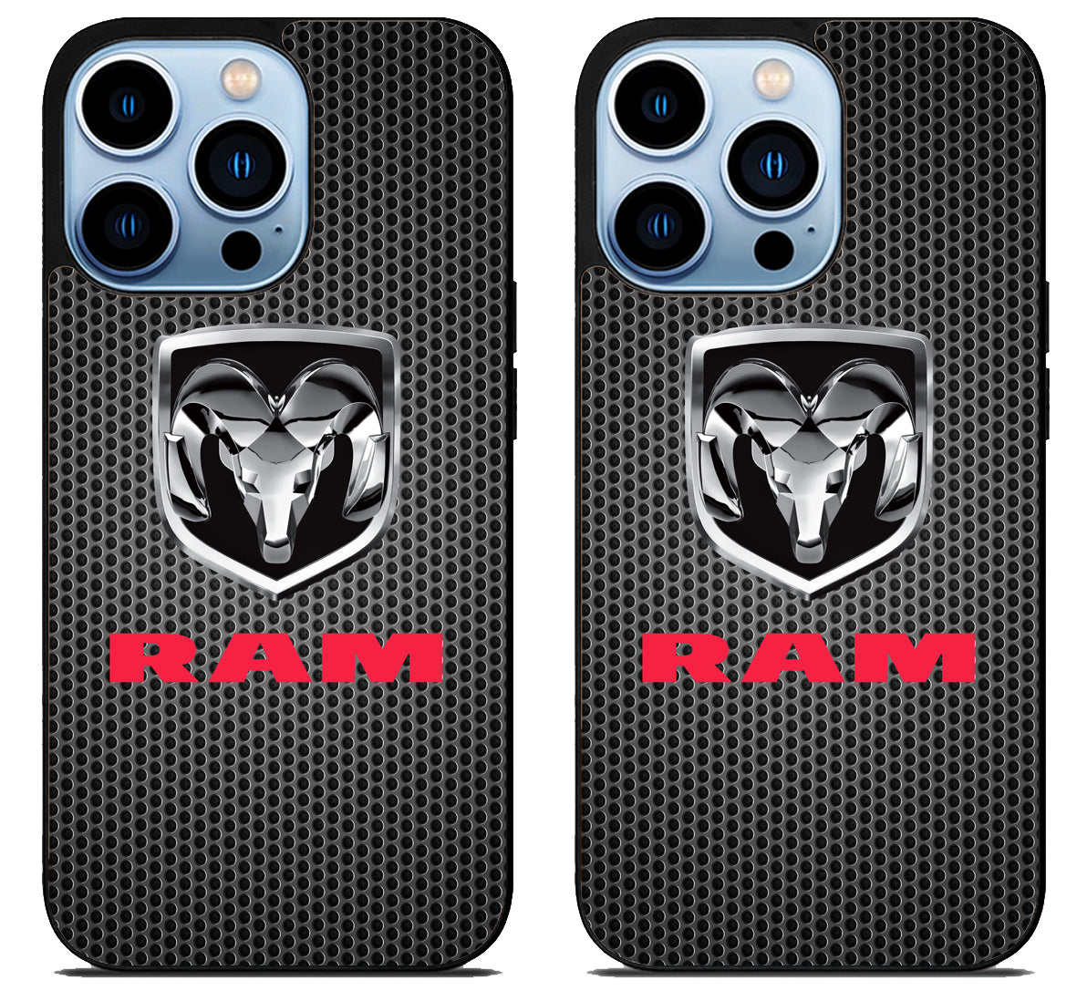 Dodge RAM Black Carbon iPhone 15 Pro | iPhone 15 Pro Max Case
