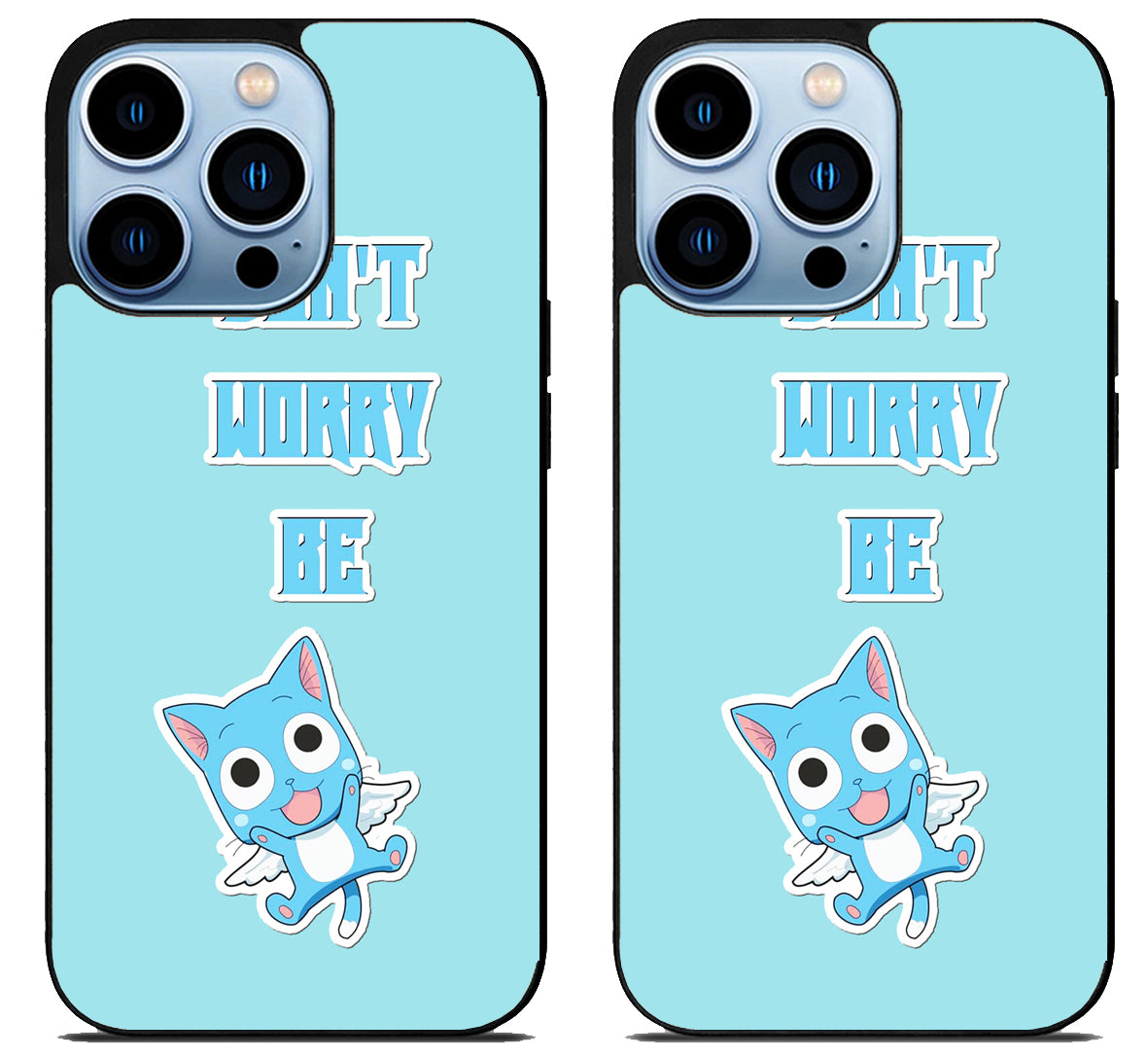 Dont Worry Be Happy Fairy Tail iPhone 15 Pro | iPhone 15 Pro Max Case
