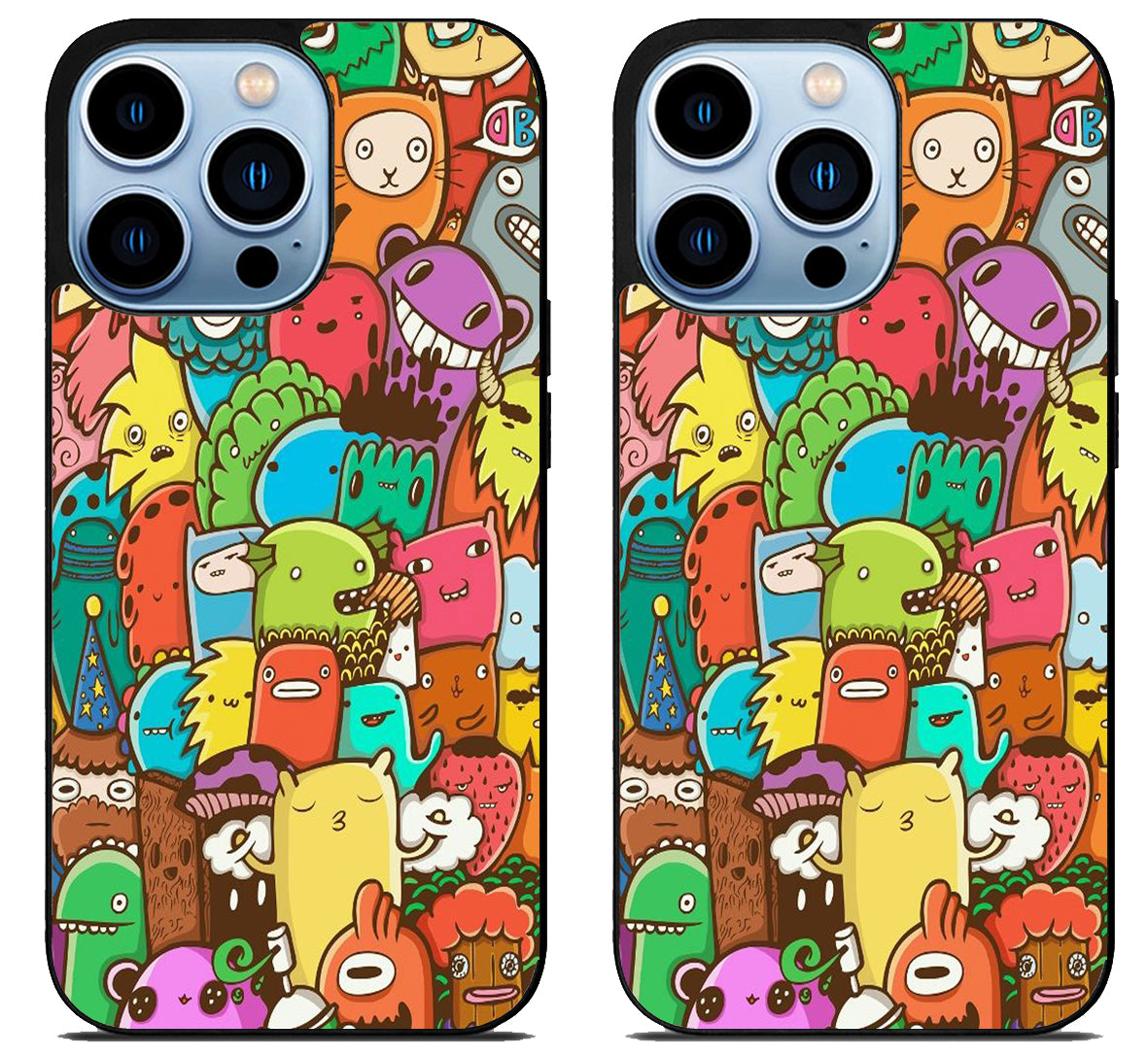 Doodle Art iPhone 15 Pro | iPhone 15 Pro Max Case