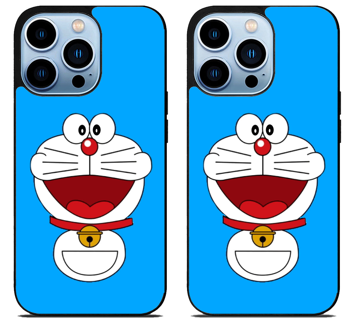 Doraemon Face Smile iPhone 15 Pro | iPhone 15 Pro Max Case