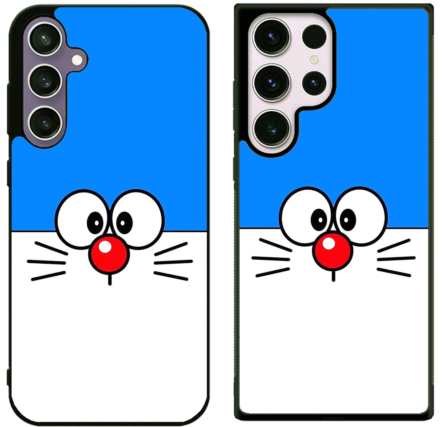 Doraemon Face Samsung Galaxy S25 | S25 Edge | S25 FE | S25 Plus | S25 Ultra Case