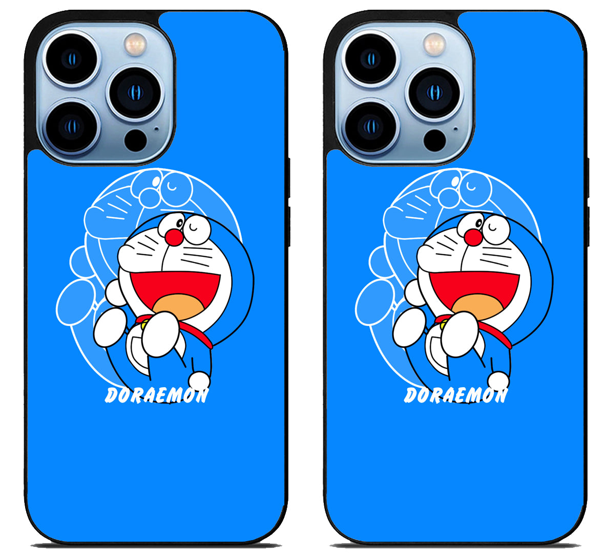 Doraemon Happy iPhone 15 Pro | iPhone 15 Pro Max Case