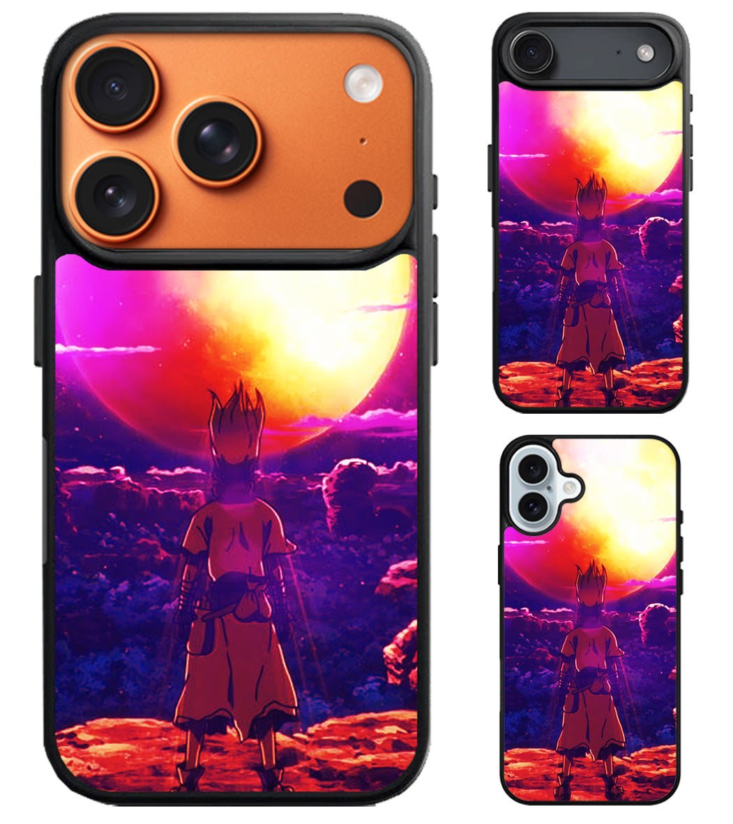 Dr Stone Senku Ishigami iPhone Air | iPhone 17 | 17 Pro | 17 Pro Max Case