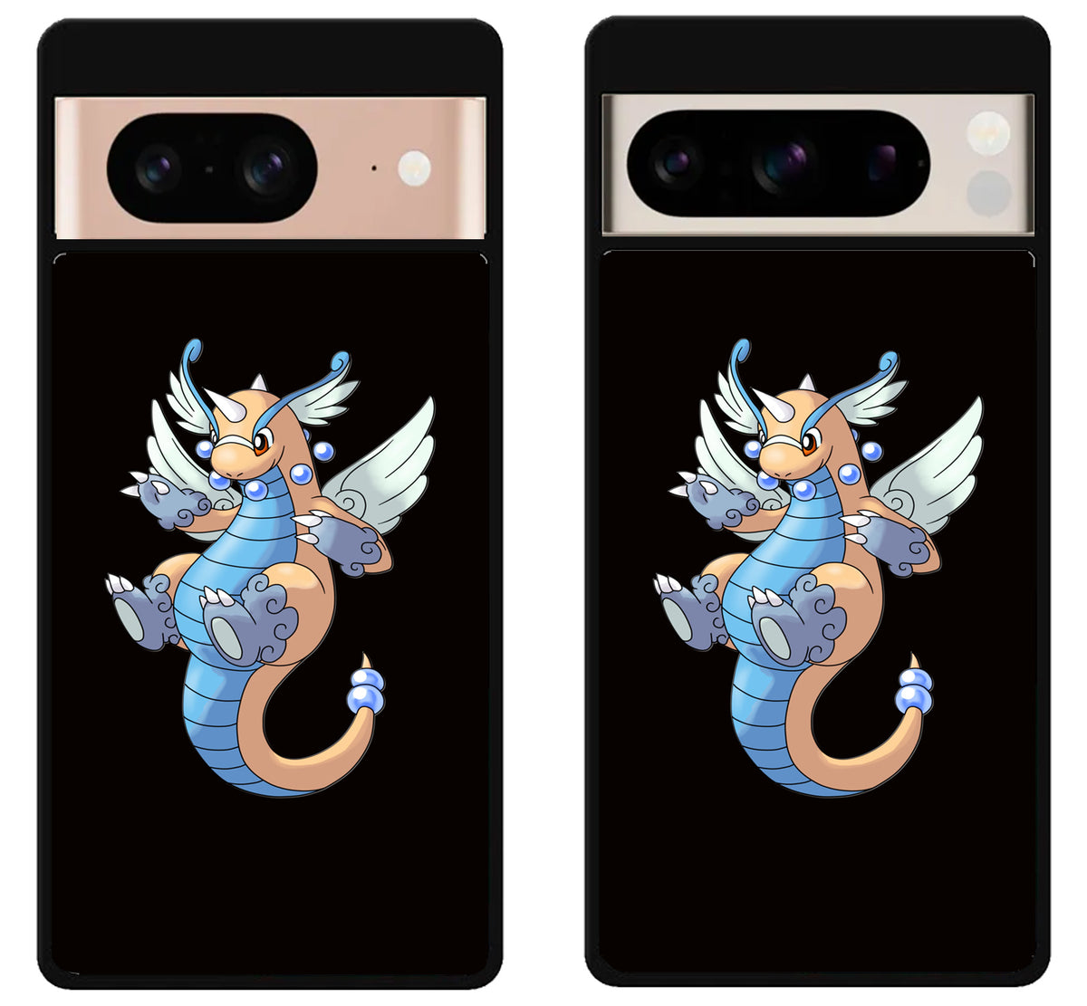 Dragonite Pokemon Black Google Pixel 8 | 8 Pro Case