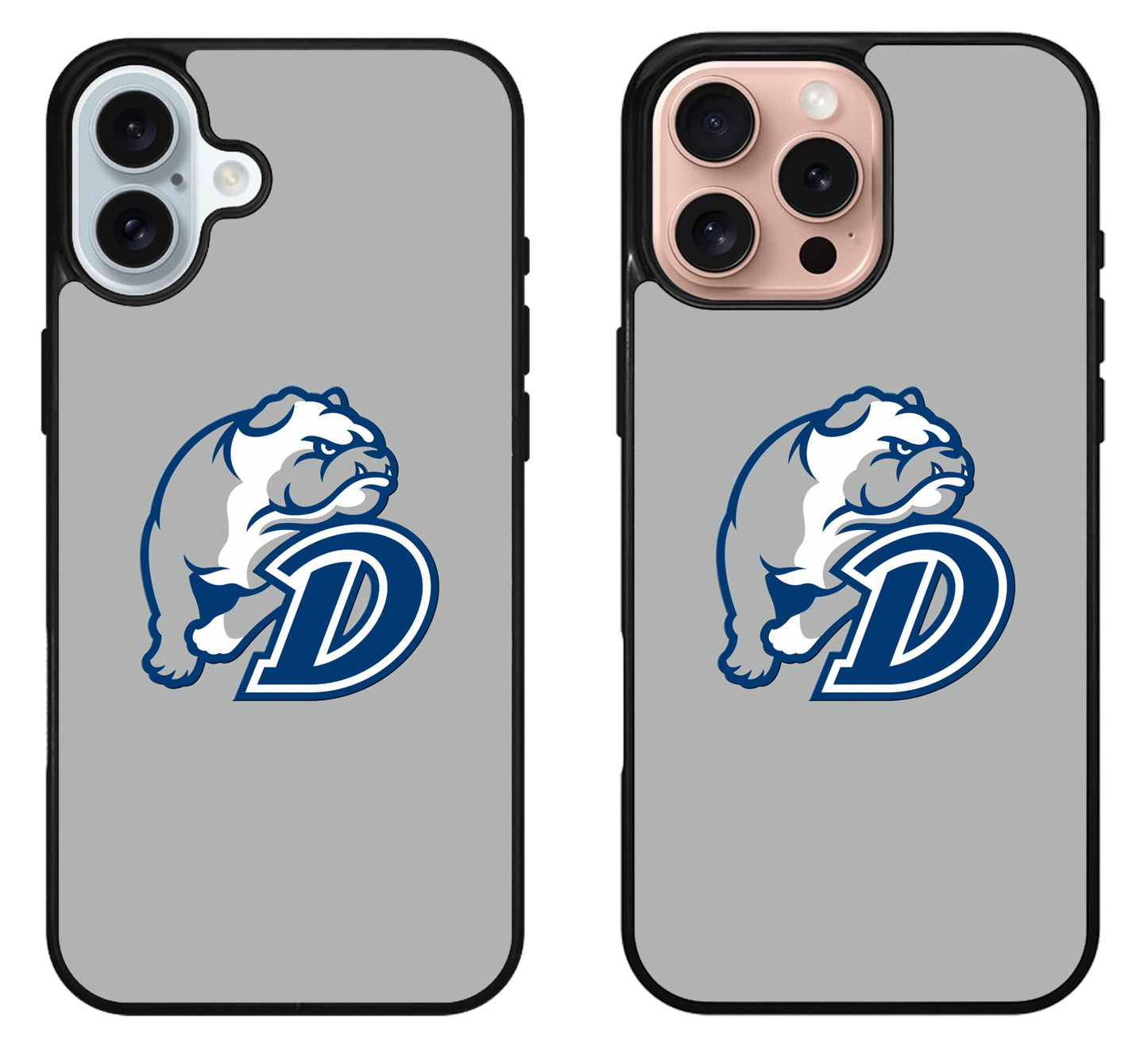 Drake Bulldogs Logo iPhone 16 | 16 Plus | 16 Pro | 16 Pro Max Case