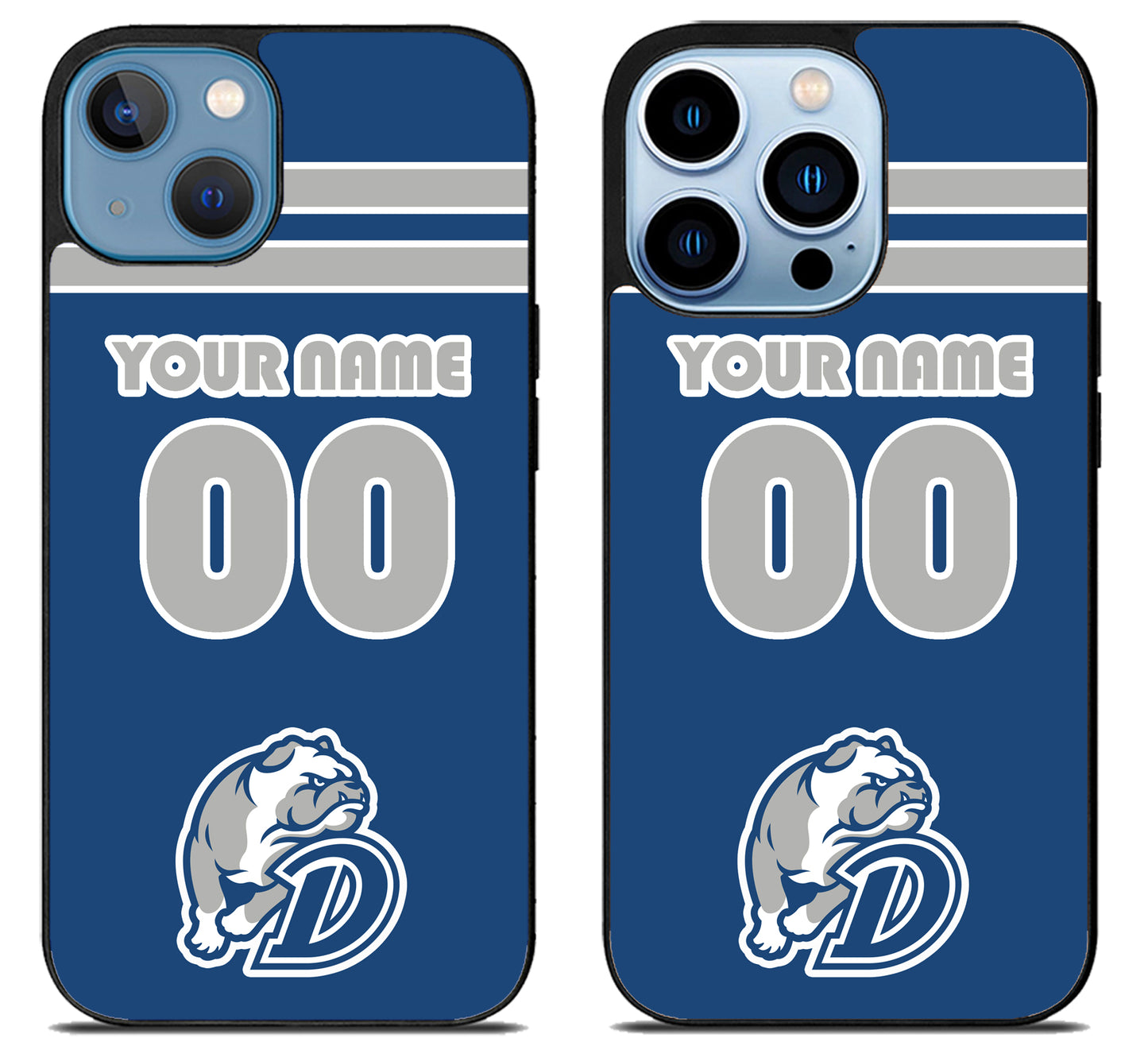 Custom Personalized Drake Bulldogs iPhone 13 | 13 Mini | 13 Pro | 13 Pro Max Case