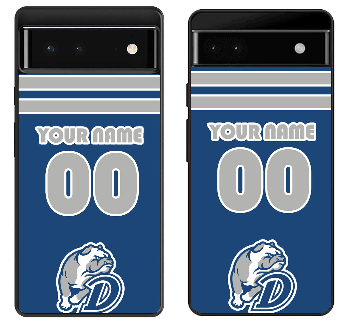 Custom Personalized Drake Bulldogs Google Pixel 6 | 6A | 6 Pro Case