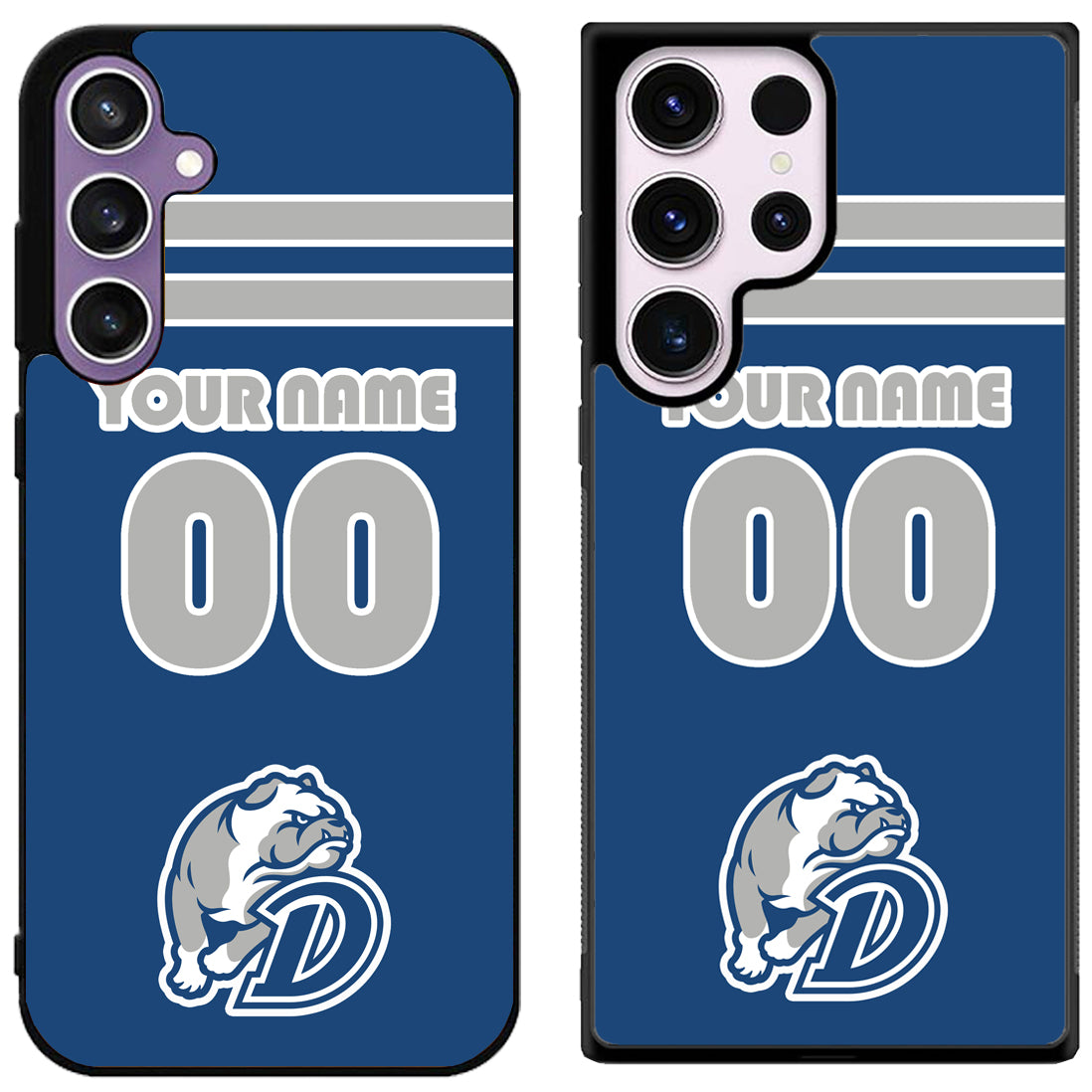 Custom Personalized Drake Bulldogs Samsung Galaxy S24 | S24+ | S24 Ultra Case