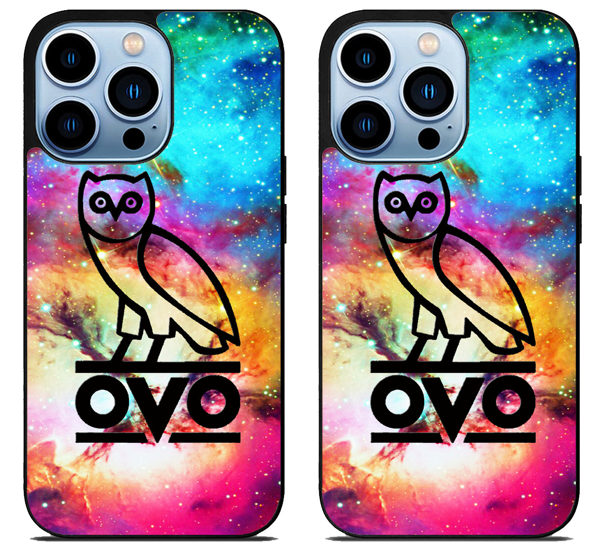 Drake Ovo Logo Galaxy iPhone 15 Pro | iPhone 15 Pro Max Case